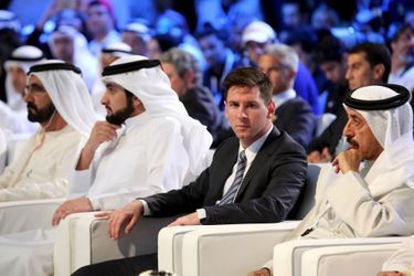 Lionel Messi, le 27 décembre à Dubaï.