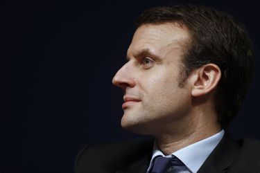 Emmanuel Macron le 24 février à Paris.