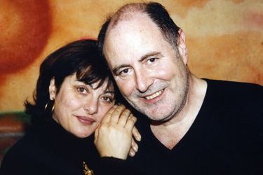 Michel Delpech et son épouse, Geneviève 