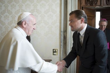 Leonardo DiCaprio et le Pape François