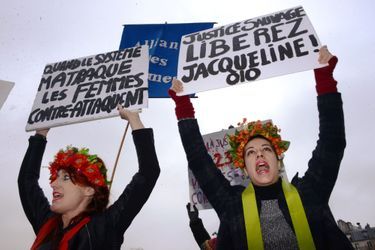 Manifestation en soutien à Jacqueline Sauvage à Paris