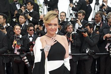 Caroline Scheufele sur le tapis rouge de Cannes.