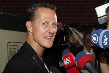 Michael Schumacher photographié à Hambourg en septembre 2013, trois mois avant son accident.