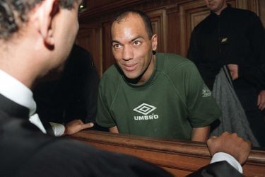Guy Georges à son procès, en 2001