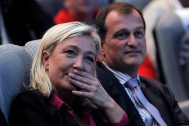Marine Le Pen et Louis Aliot en septembre 2012.