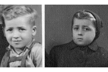 Menachem Bodner quand il était enfant. Il recherche toujours son jumeau, dont il a perdu la trace à Auschwitz. 