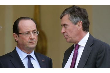 <br />
François Hollande et Jérôme Cahuzac