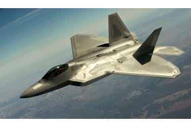 <br />
Un F-22 Raptor tel que déployé par Washington. (photo d&#039;illustration).