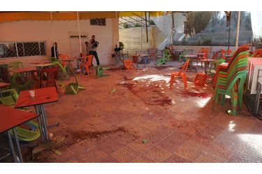 <br />
L&#039;université de Damas après l&#039;attentat.