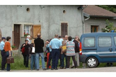 <br />
La maison où a eu lieu le crime, en septembre 2007.