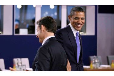 <br />
Nicolas Sarkozy a gâté Barack Obama. 