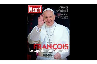Le pape François en une de l'édition spéciale de Match sur iPad.