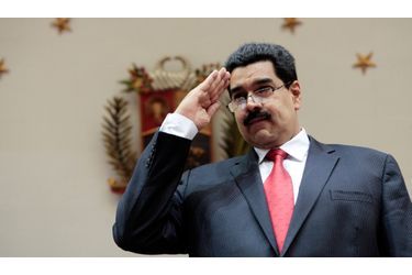<br />
Nicolas Maduro en janvier dernier, à Caracas.