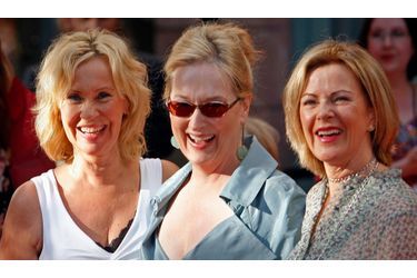 Agnetha Faltskog, Meryl Streep et Frida Reuss.