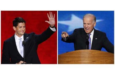 <br />
Paul Ryan et Joe Biden.
