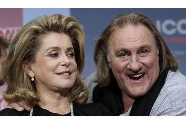 <br />
Catherine Deneuve et Gérard Depardieu.