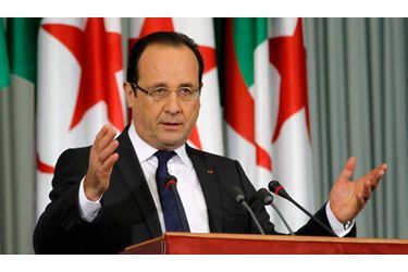 <br />
François Hollande au Palais des Nations, jeudi.