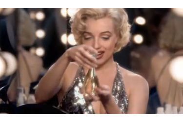 <br />
Marilyn Monroe dans la pub Dior.