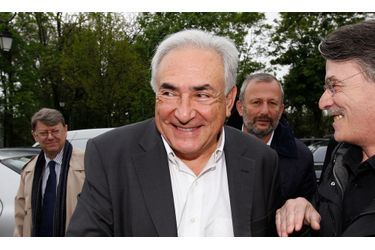<br />
Dominique Strauss-Kahn, le 7 mai dernier. 