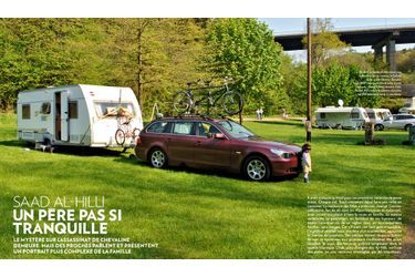 <br />
 Eté 2011. La famille Al-Hilli revient pour la deuxième fois au camping Le Solitaire du lac, à côté d’Annecy. Devant le  break BMW – retrouvé criblé de balles l’année  suivante – Zeena, la petite dernière, 3 ans. Saad Al-Hilli a acheté la caravane d’occasion en 2010 après avoir vendu la précédente. 