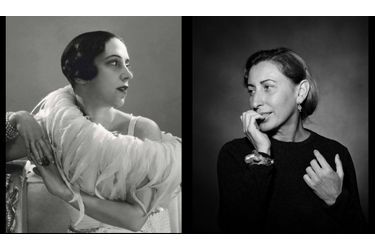 <br />
Les portraits d'Elsa Schiaparelli et Miuccia Prada