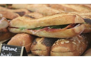 <br />
Les sandwiches de la sandwicherie Du Bout des doigts