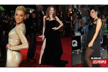 <br />
Amber Heard, Angelina Jolie et Lily Allen. 