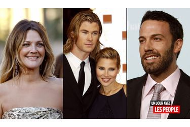 <br />
Drew Barrymore, Ben Affleck, Elsa Pataky et Chris Hemsworth 