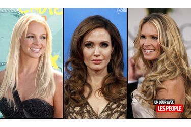 <br />
Britney Spears, Angelina Jolie et Elle Macpherson