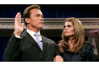 <br />
Arnold Schwarzenegger et Maria Shriver en 2007.