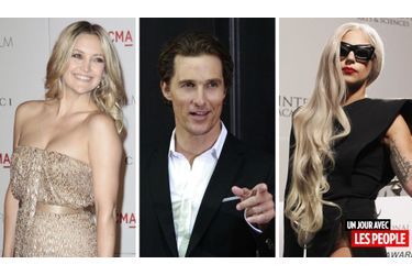 <br />
Kate Hudson, Matthew McConaughey et Lady Gaga.