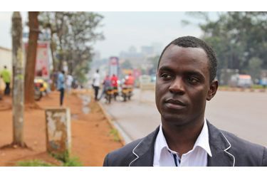 <br />
Frank Mugisha, président des «Minorités Sexuelles d’Ouganda».
