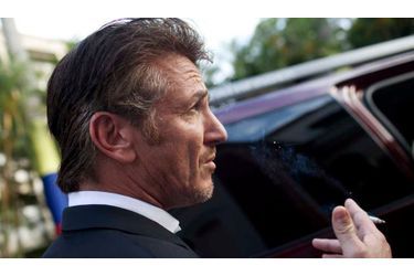 <br />
Sean Penn à Caracas en mars dernier.