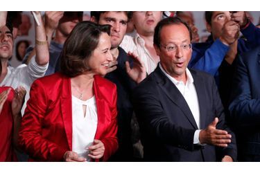 <br />
Ségolène Royal et François Hollande.