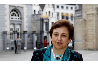<br />
La prix Nobel Shirin Ebadi.