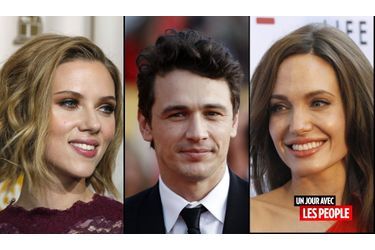 <br />
Scarlett Johansson, James Franco et Angelina Jolie