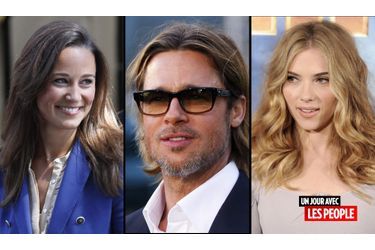 <br />
Pippa Middleton, Brad Pitt et Scarlett Johansson