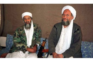<br />
Ben Laden et al-Zawahiri, en 2001.