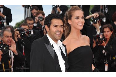 <br />
Jamel Debbouze et Mélissa Theuriau lors du Festival de Cannes, en 2010.