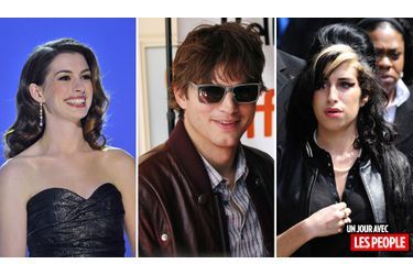 <br />
Anne Hathaway, Ashton Kutcher, Amy Winehouse
