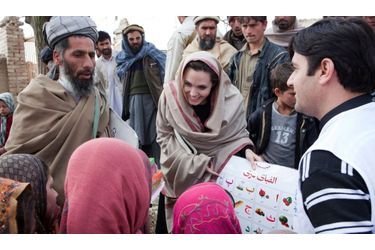 <br />
Angelina Jolie en Afghanistan. 