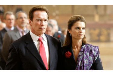 <br />
Arnold Schwarzenegger et son ex-femme Maria Shriver