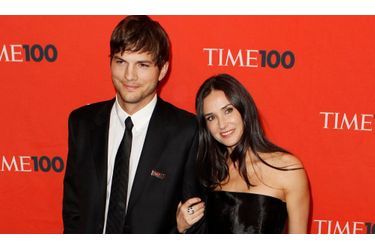 Ashton Kutcher et Demi Moore: triste mine
