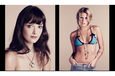 <br />
Charlotte Le Bon et Alexandra Richards pour Vuitton
