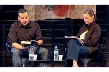 <br />
Christos Tsiolkas au Sydney Writers Festival.