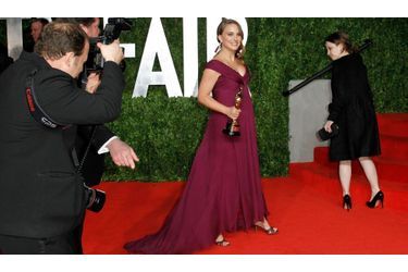 <br />
Natalie Portman lors des Oscars, dimanche dernier.