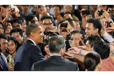 <br />
Obama a été accueilli en héros en Indonésie.