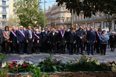 Lors de la commémoration des attentats de Toulouse, le 19 mars 2022.