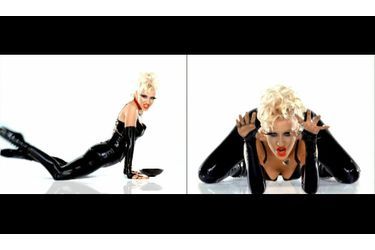 <br />
Christina Aguilera dans le clip « Not Myself Tonight ». 