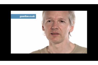 <br />
Julian Assange, le fondateur de WikiLeaks, à l'origine de « la plus grande fuite de l'histoire du renseignement militaire » selon les termes du Guardian.